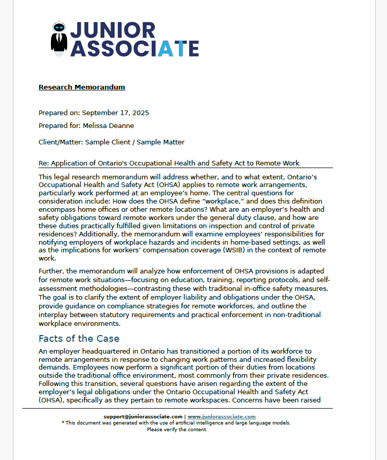 Junior Associate