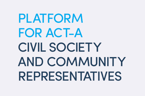 Platform for ACT-A Civil Society and Community Representatives