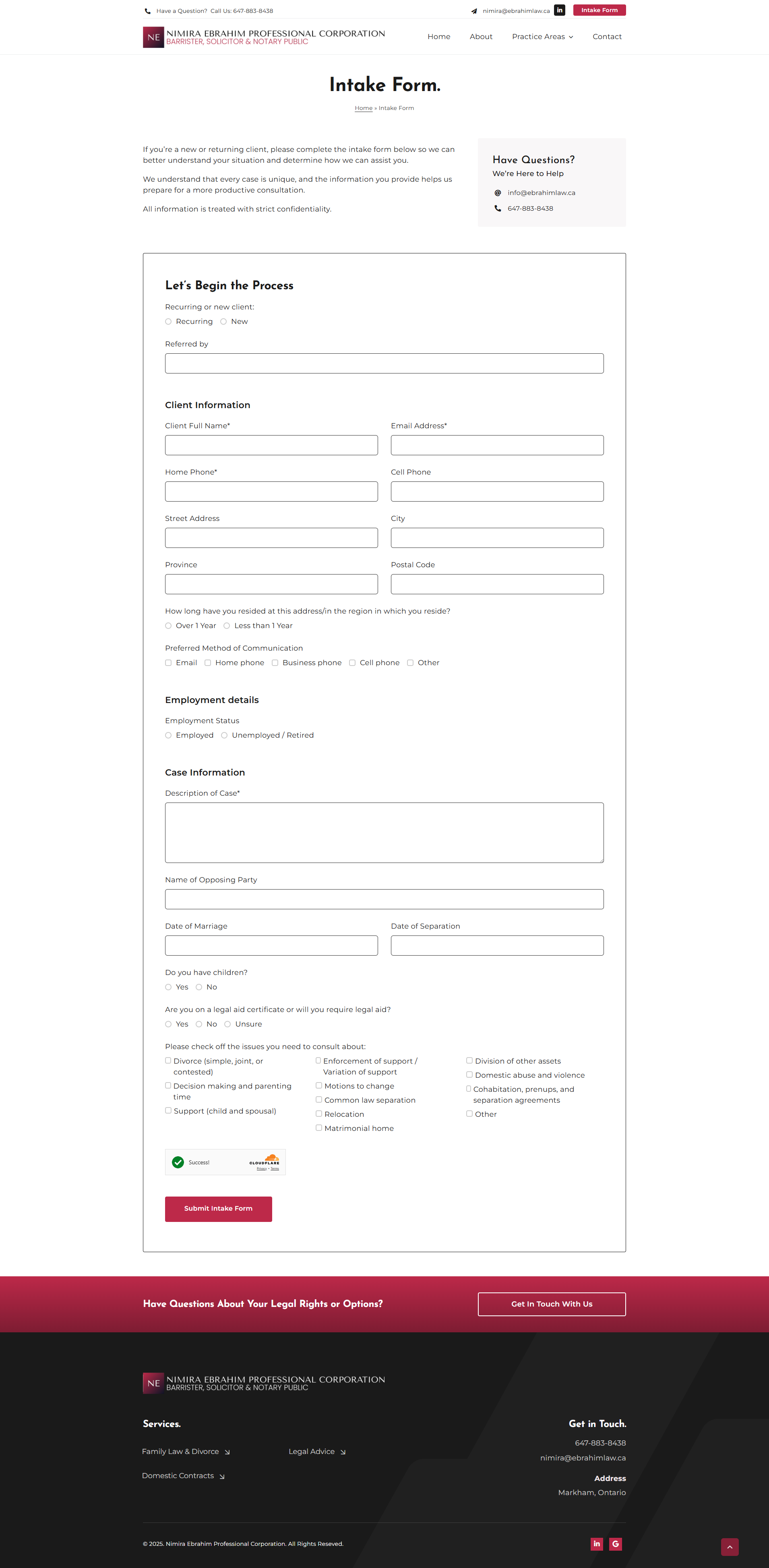 Nimira Ebrahim Professional Corporation